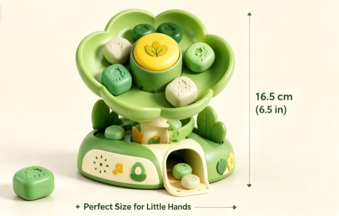 Baby Spiral Tower Toy - Toddler Ball Drop & Roll Ramp Toy with Music, Lights, 8 Textured Sensory Pieces, Cause & Effect Early Learning Interactive Gift for Boys & Girls 1-3 Years