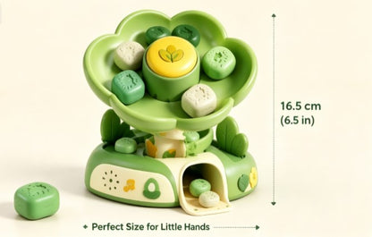 Baby Spiral Tower Toy - Toddler Ball Drop & Roll Ramp Toy with Music, Lights, 8 Textured Sensory Pieces, Cause & Effect Early Learning Interactive Gift for Boys & Girls 1-3 Years