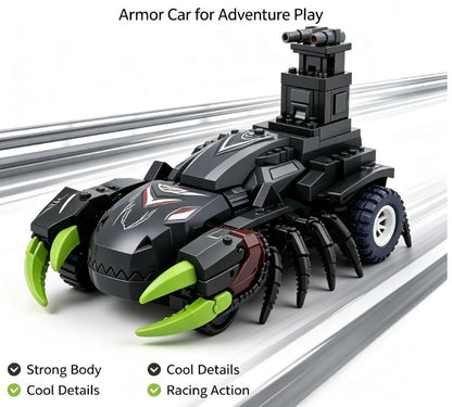 Mecha Scorpion Armor Transforming Toy - Dual Mode Strike Vehicle and Beast Action Figure, Ultimate Interactive Toy for Boys